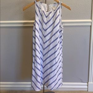 Dress blue and white worn once.